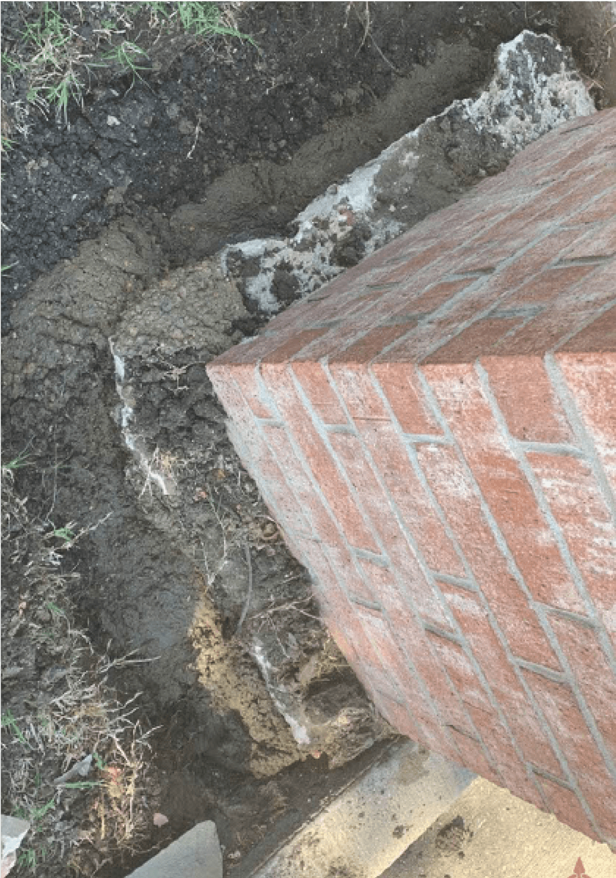 Concrete Foundation Before