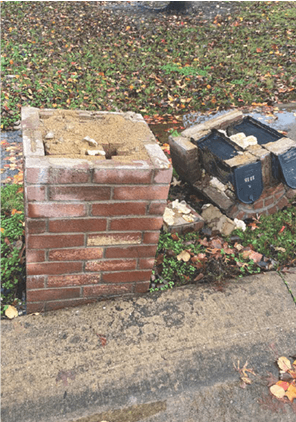 Mailbox Rebuild Before