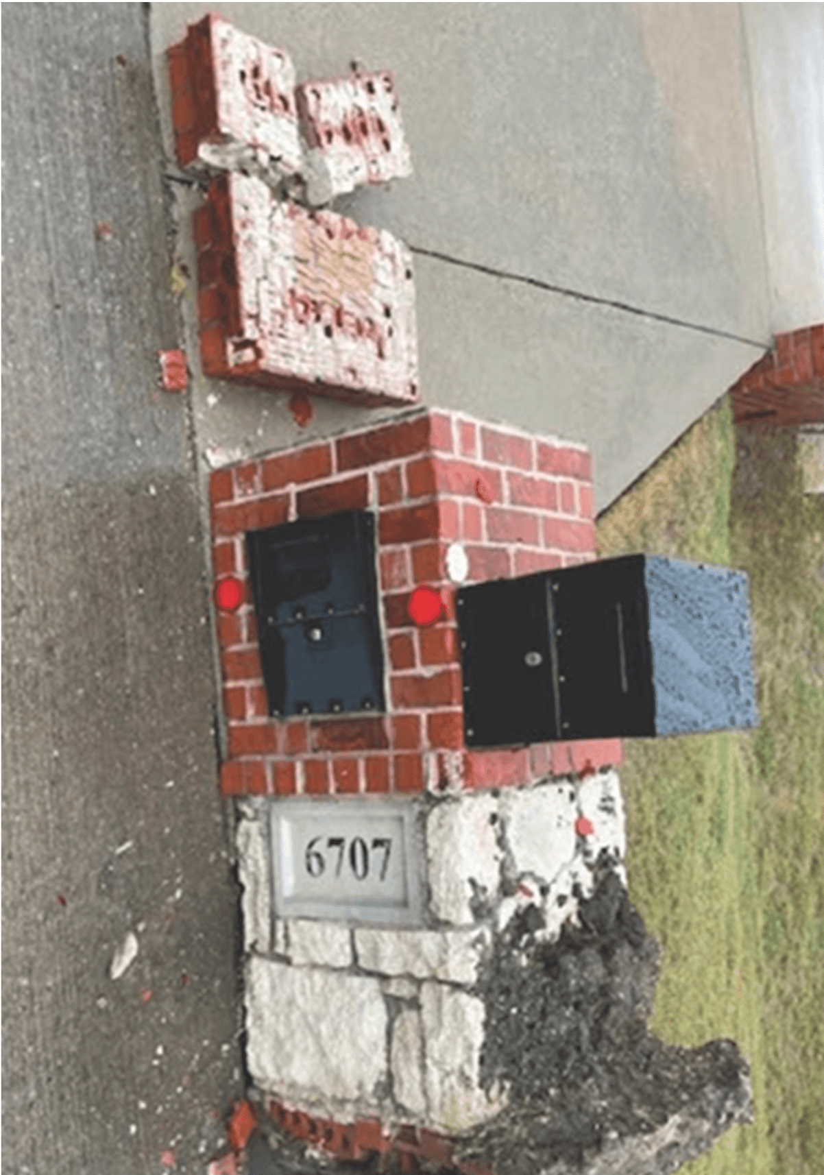 Mailbox Rebuild Before